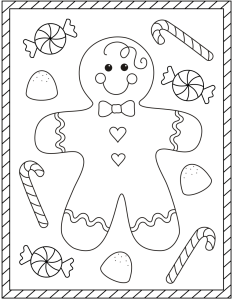 Printable Christmas Colouring Pages (With images) Χριστουγεννιάτικα