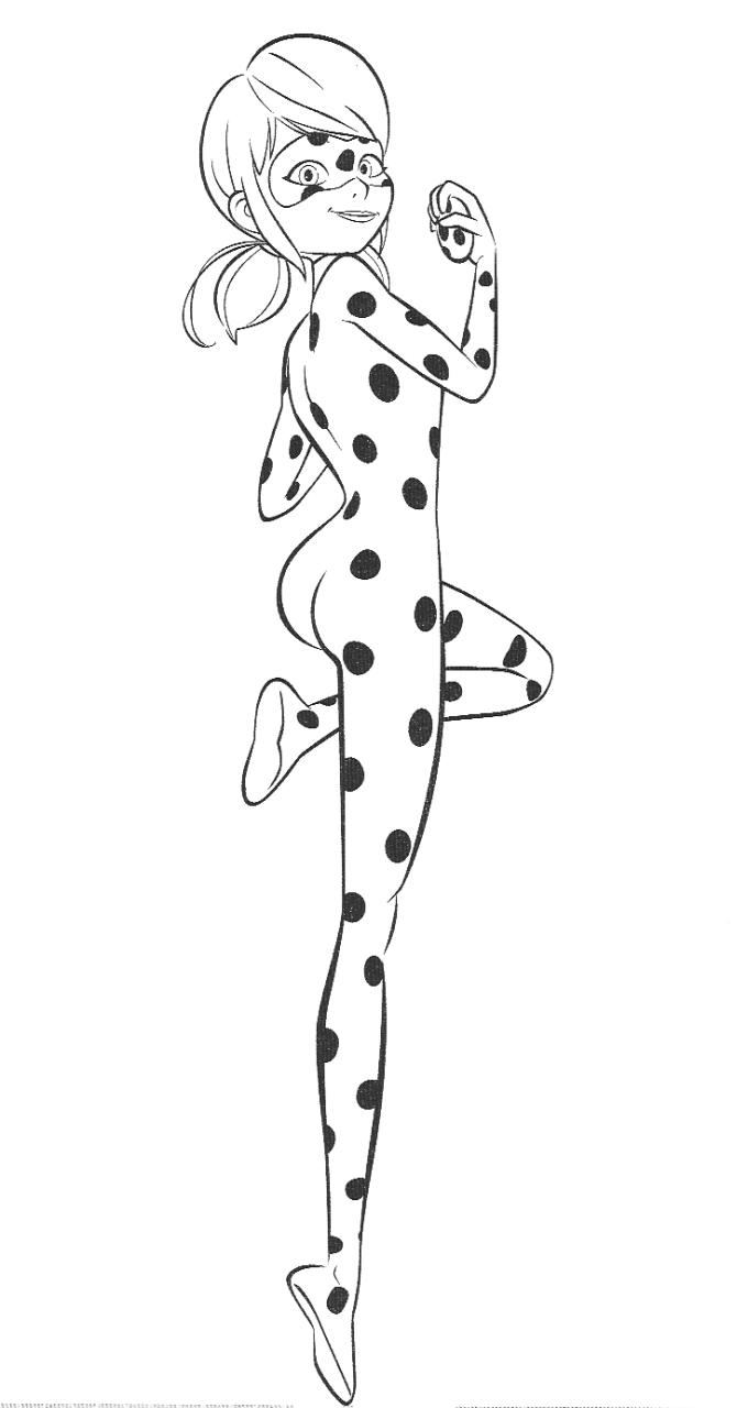 Miraculous Ladybug Coloring Pages Online