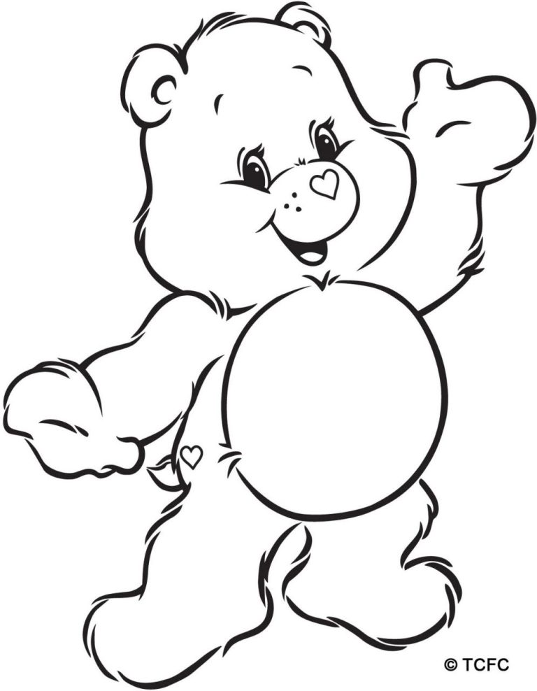 Coloring Pages Care Bears