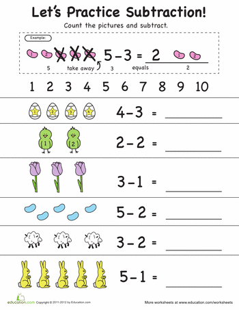 Downloadable Free Preschool Worksheets Age 4-5