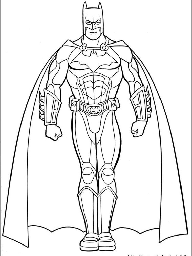 Coloring Pages Spiderman And Batman