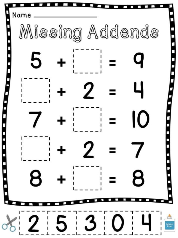 16 Best Images of Missing Addend And Subtrahend Worksheets Addition