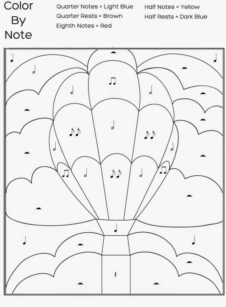 Music Activity Sheets For Elementary Students