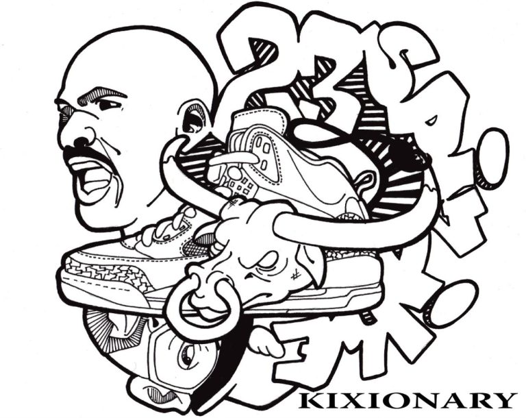 Space Jam Logo Coloring Pages