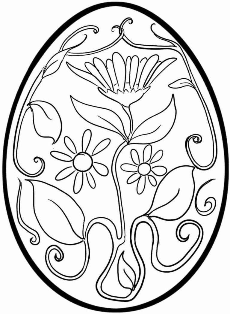 Easter Egg Coloring Pages Crayola
