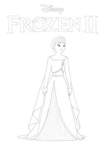 Frozen 2 Anna coloring page Anna coloring page, Rapunzel coloring