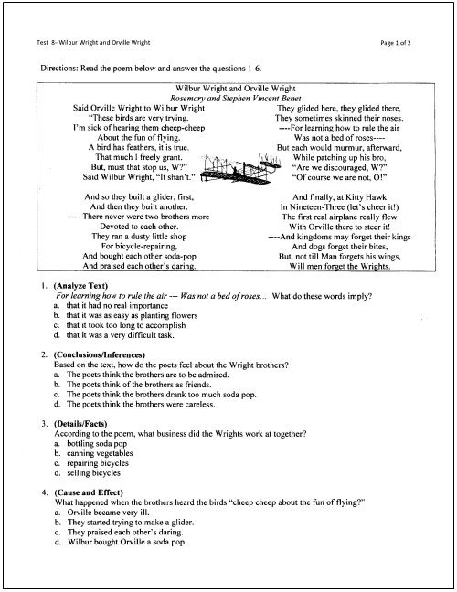 Fifth Grade Reading Comprehension Worksheets 5th Grade Multiple Choice