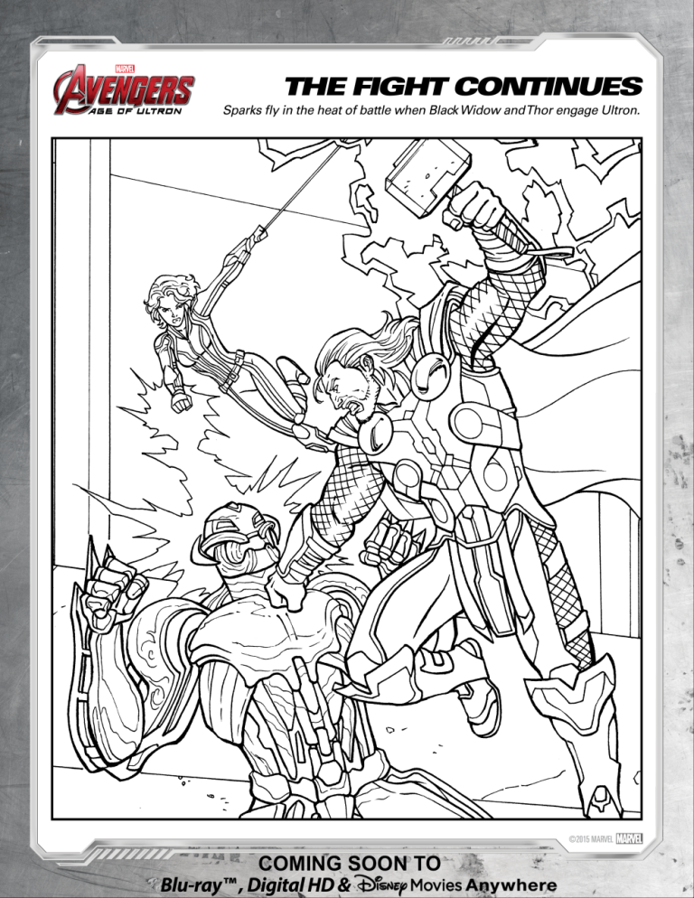 Avengers Coloring Pages