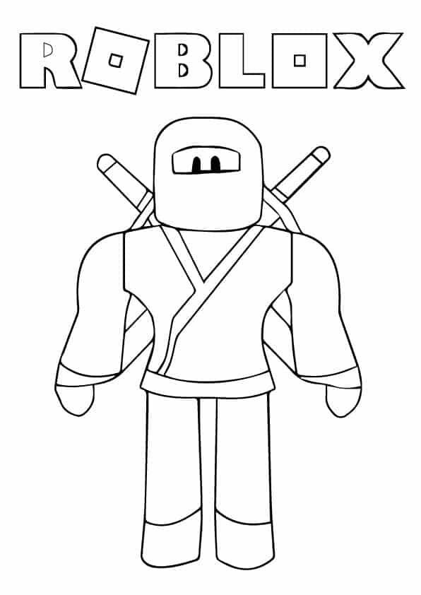 Roblox Coloring Pages Free