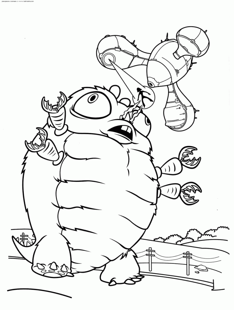 Robot Coloring Pages Momjunction