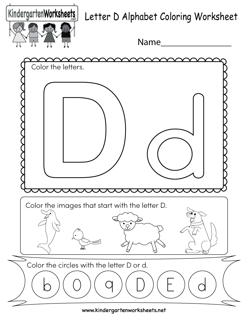 Free Printable Letter Worksheets For Preschool
