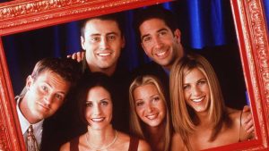 The cast of Friends, clockwise from top left Matt LeBlanc (Joey