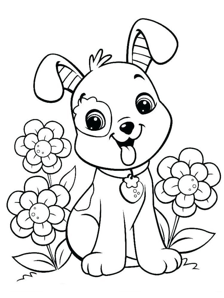 Printable Cat And Dog Coloring Pages Thekidsworksheet