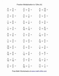 Free Printable 3rd Grade Fraction Worksheets Fraction Worksheets Free