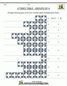 Multiplication Worksheets 4S
