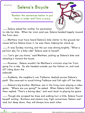 5th Grade Story Sequencing Worksheets