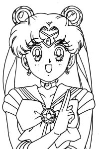 Sailor Moon Coloring Book xeelha Fondo de pantalla de sailor moon
