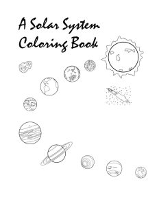 Printable Solar System Coloring Pages For Kids Schooling Space and