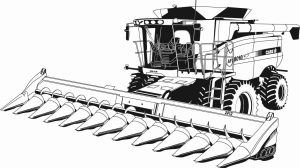 Joe blog Case Tractor Coloring Pages To Print