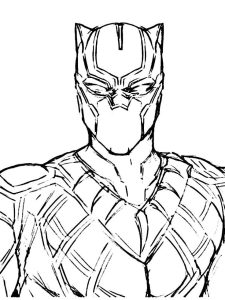 Black Panther Coloring Pages