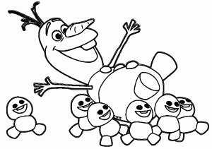 25 Olaf Coloring Pages ColoringStar Coloring Home