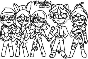 Miraculous Ladybug Coloring Pages Queen Bee Wallpapers HD References