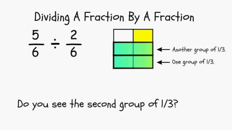 How Do You Divide A Fractions
