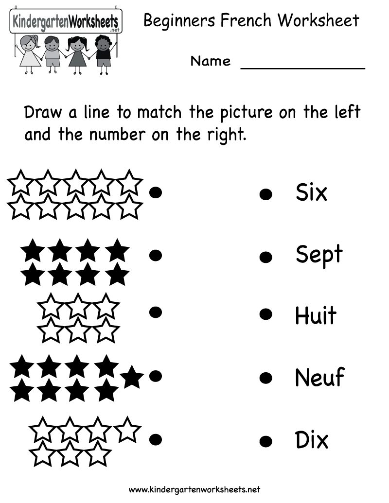 Free Printable Beginner Preschool Worksheets