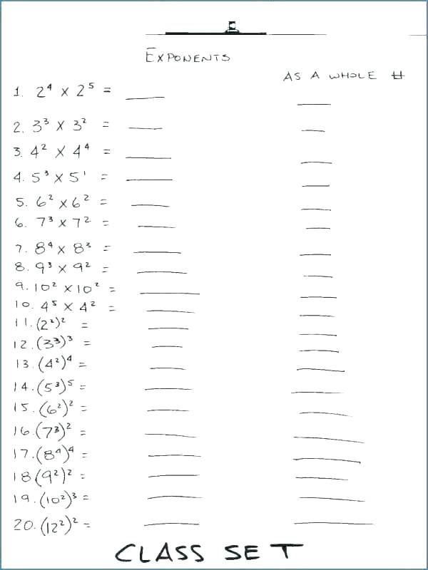 8th Grade Math Worksheets With Answers in 2020 8th grade math