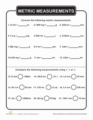 Chapter 2 Unit Conversion Worksheet Answers
