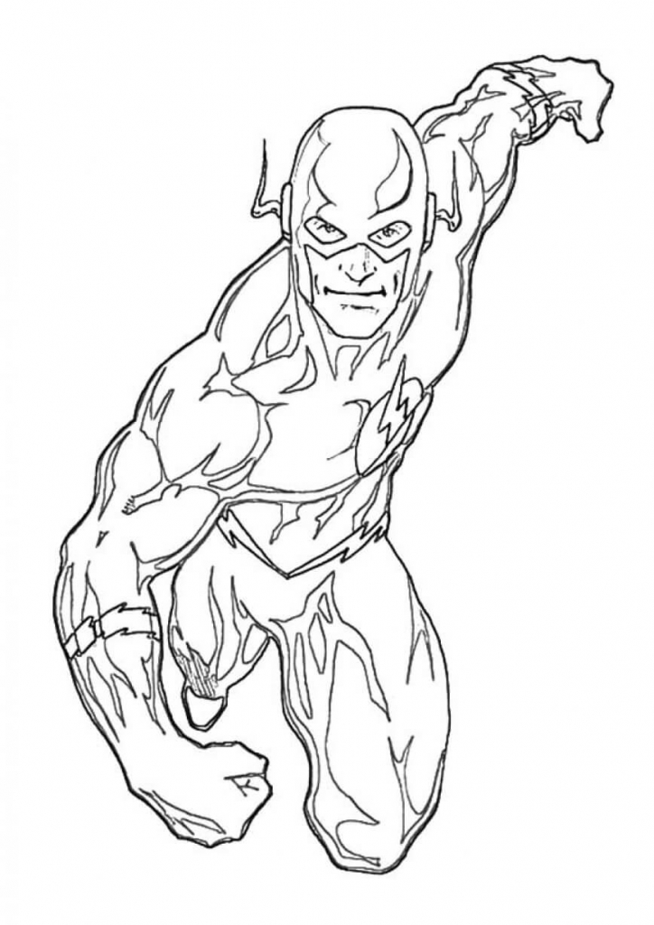 Super Hero Coloring Pages Pdf