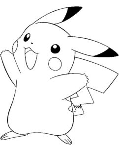 Pikachu Halloween Coloring Pages Pikachu Face 12x18" Poster Pikachu
