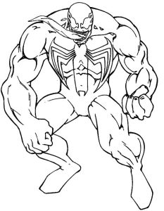 Spiderman Venom Consisting Of Great Coloring Pages Spiderman cartoon