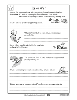 Free Printable 5th Grade Language Arts Worksheets