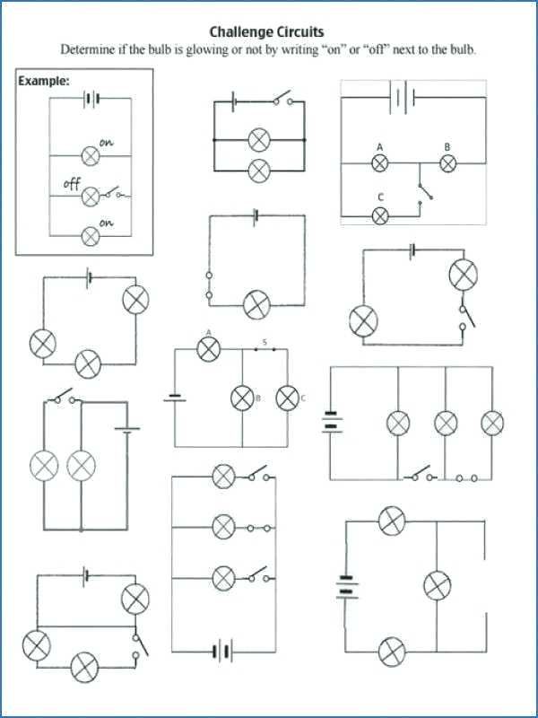 Grade 9 Electrical Circuits Worksheets