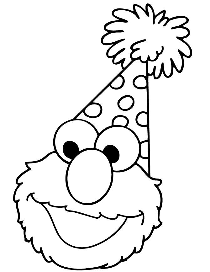Elmo Coloring Pages Online