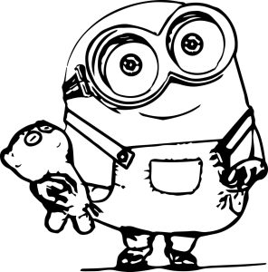 Minions Coloring Pages Wecoloringpage Minion coloring pages