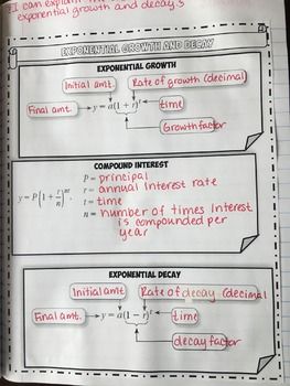 Exponential Functions Growth And Decay Worksheet Answers