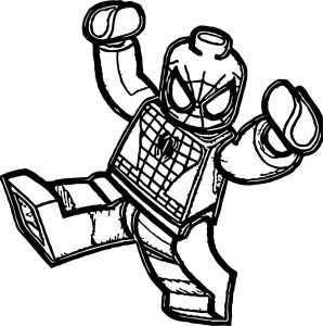 cool Lego Spider Man Joy Coloring Page Spiderman coloring, Lego