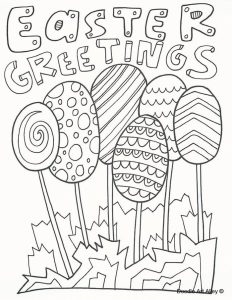Easter Coloring Pages PDF Easter coloring pages
