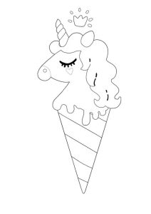 Unicorn Cake Coloring Pages Unicorn coloring pages, Mermaid coloring