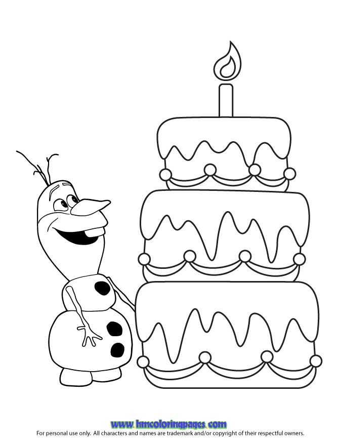 Coloring Pages Elsa And Olaf