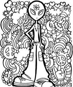 15 Pics Of Trippy Coloring Pages For Teens Awesome Trippy