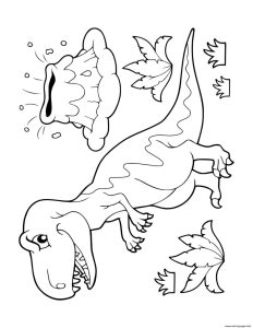 Download 38+ Dinosaur Cartoon For Kids Printable Free Coloring Pages