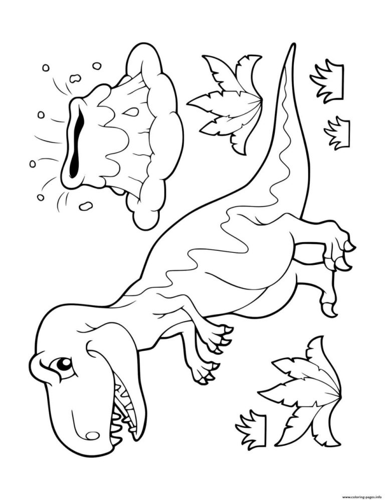 Coloring Pages Dinosaurs Pdf