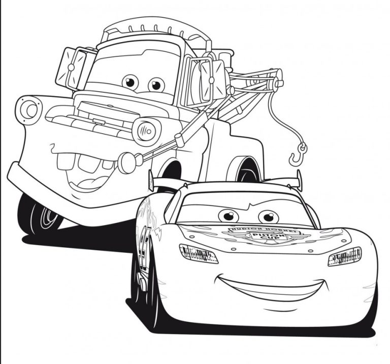 Disney Cars Coloring Pages Printable