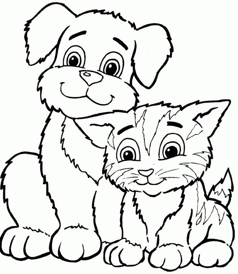 Cats Coloring Pages Free Printables