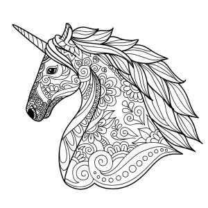 Unicorns free to color for children Unicorns Kids Coloring Pages