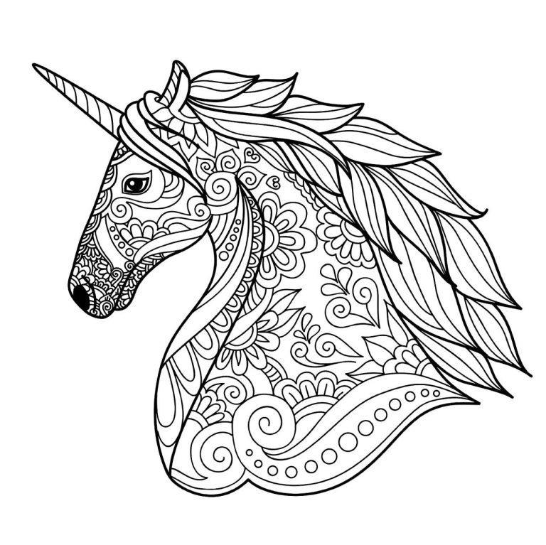 Free Unicorn Coloring Pages To Print