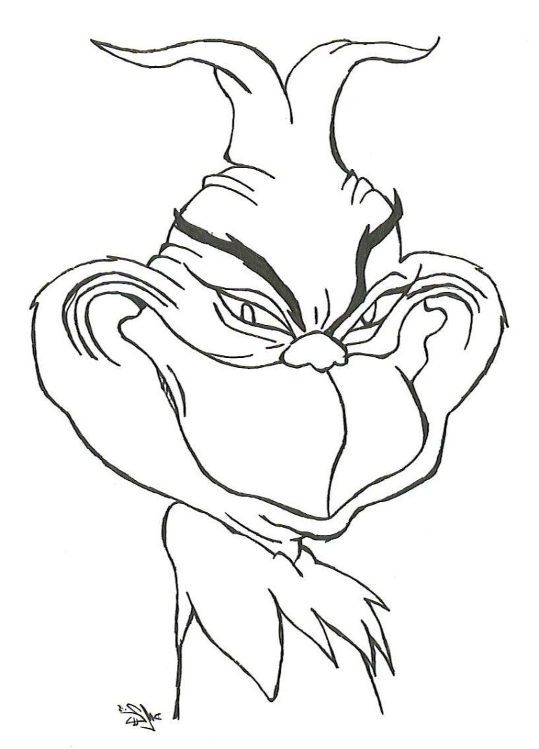The Grinch Movie Coloring Pages